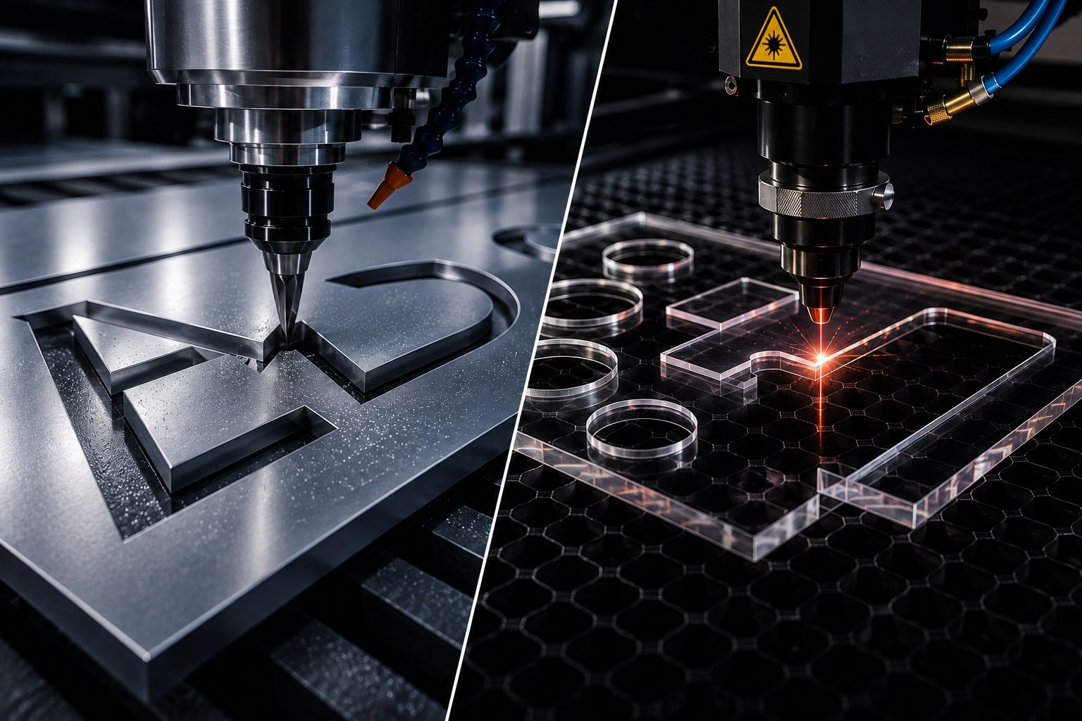 CNC & Fabrication work by Simple Advertising