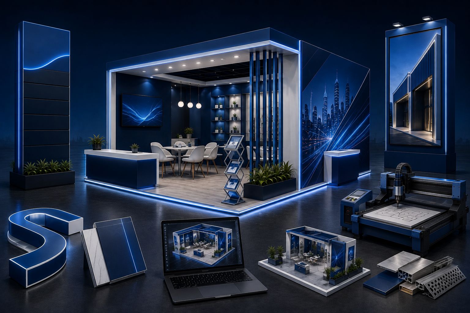 Exhibitions & Booths work by Simple Advertising